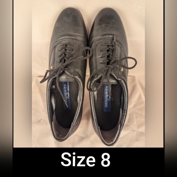 SALE 💰' Easy Spirit Antigravity size 8 leather tie shoes never worn - Picture 2 of 8